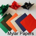 Mylar Paper Poofs Available In Different Colors For Centerpieces