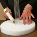 Styrofoam Centerpiece Base 1-1/2 inches thick