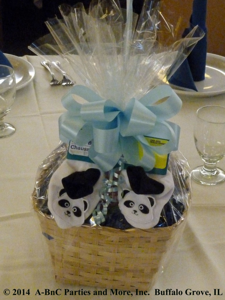 Baby Party Basket Centerpiece 02