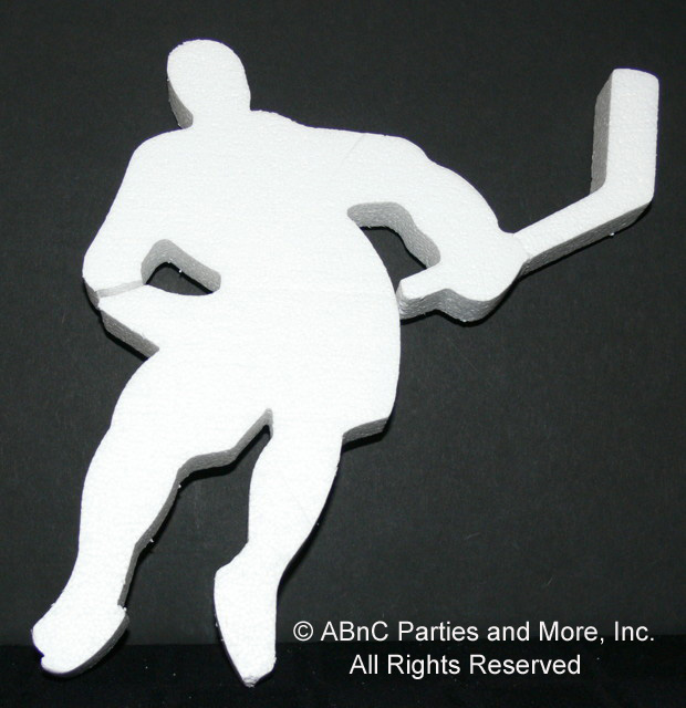 Iced Hockey Player Sports Cut Out