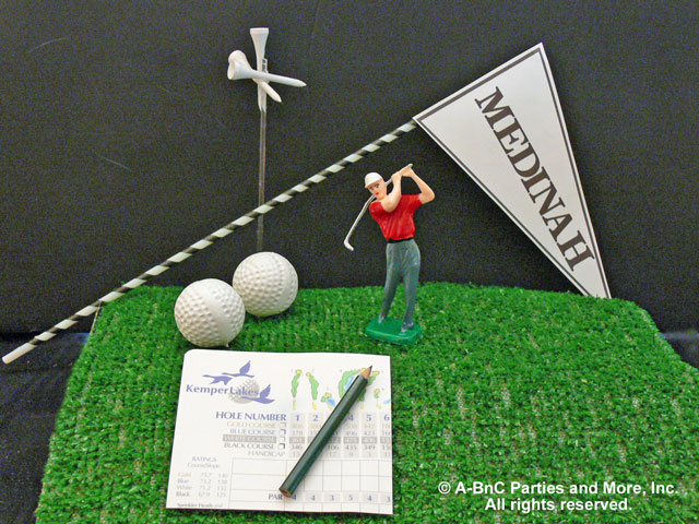 DIY Golf Centerpiece Kit Accessories
