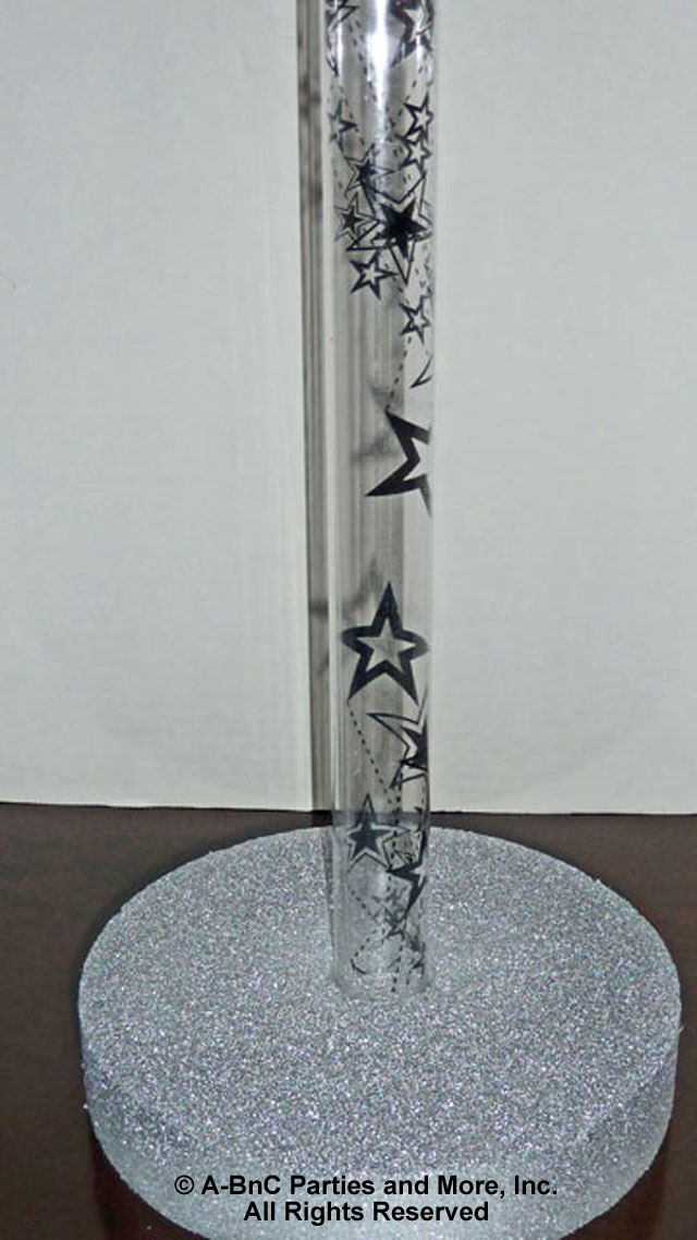 Flexible Plastic Tube With Star Pattern