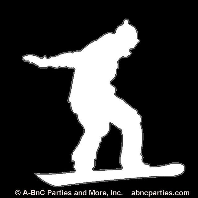 Snowboarder Cut Out 02